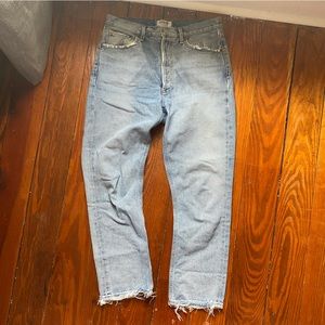 Agolde straight leg jeans